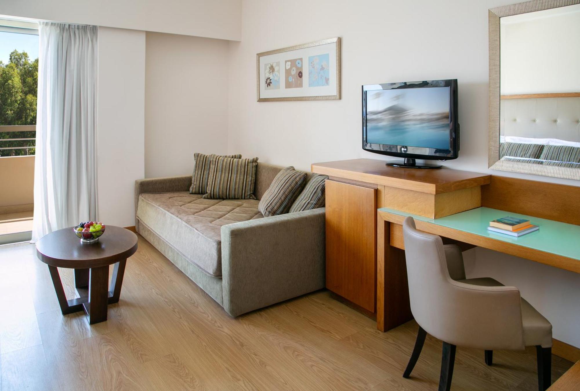Deluxe Doppelzimmer mit Blick ins Landesinnere