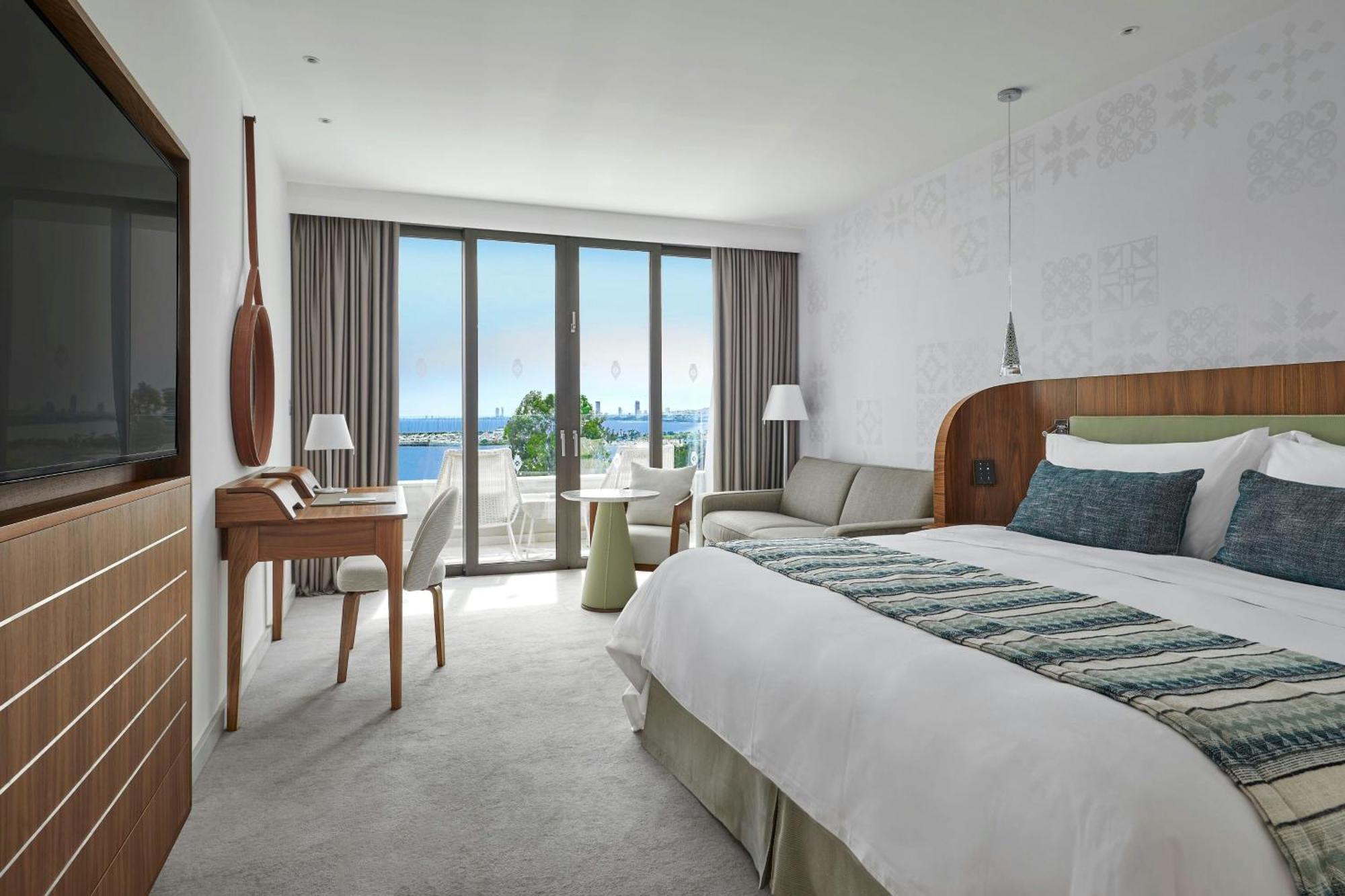 Deluxe Sea View Larger Guest room 1 King Sofa bed